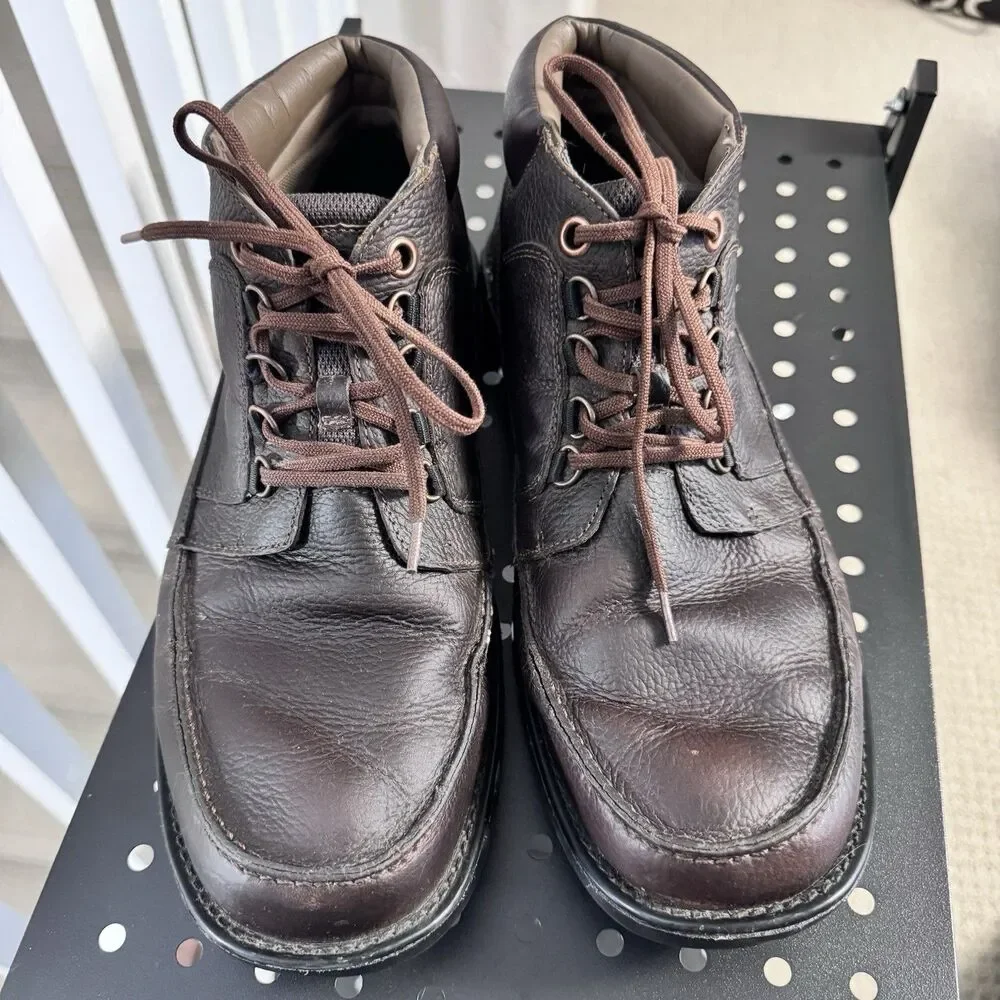 Timberland 56515 Men's 11.5M Brown Leather Moc Toe